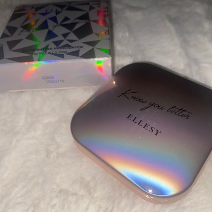 know you letten ダイヤモンド ハイライトパウダー/ELLESY/パウダーハイライトを使ったクチコミ(1枚目)