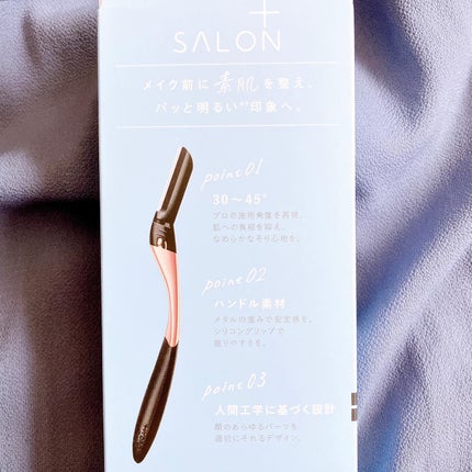 サロンプラス トーンアップ フェイススムーサー ホルダー(刃付き)/サロンプラス/シェーバーを使ったクチコミ(7枚目)