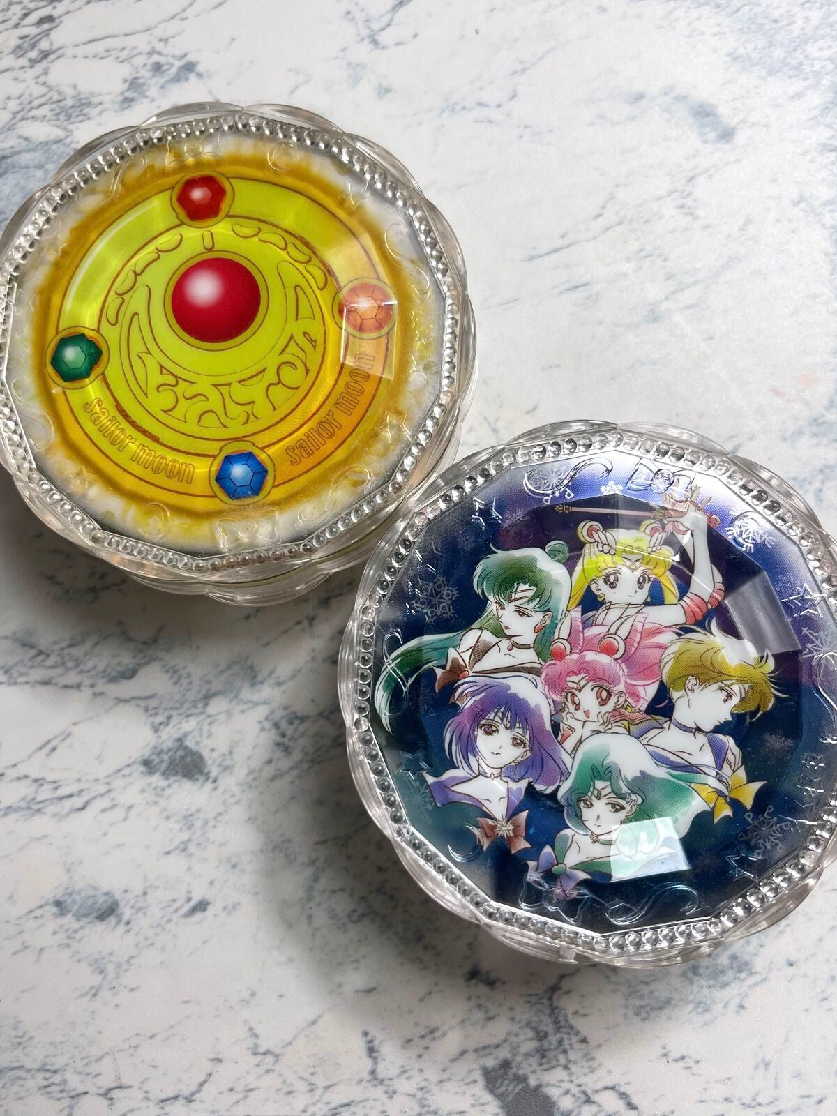 クリアコンパクトフェイスパウダー アニメデザイン/ミラクルロマンス/プレストパウダーを使ったクチコミ(1枚目)