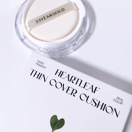 ハートリーフシーンカバークッション/23years old/クッションファンデーションを使ったクチコミ(1枚目)
