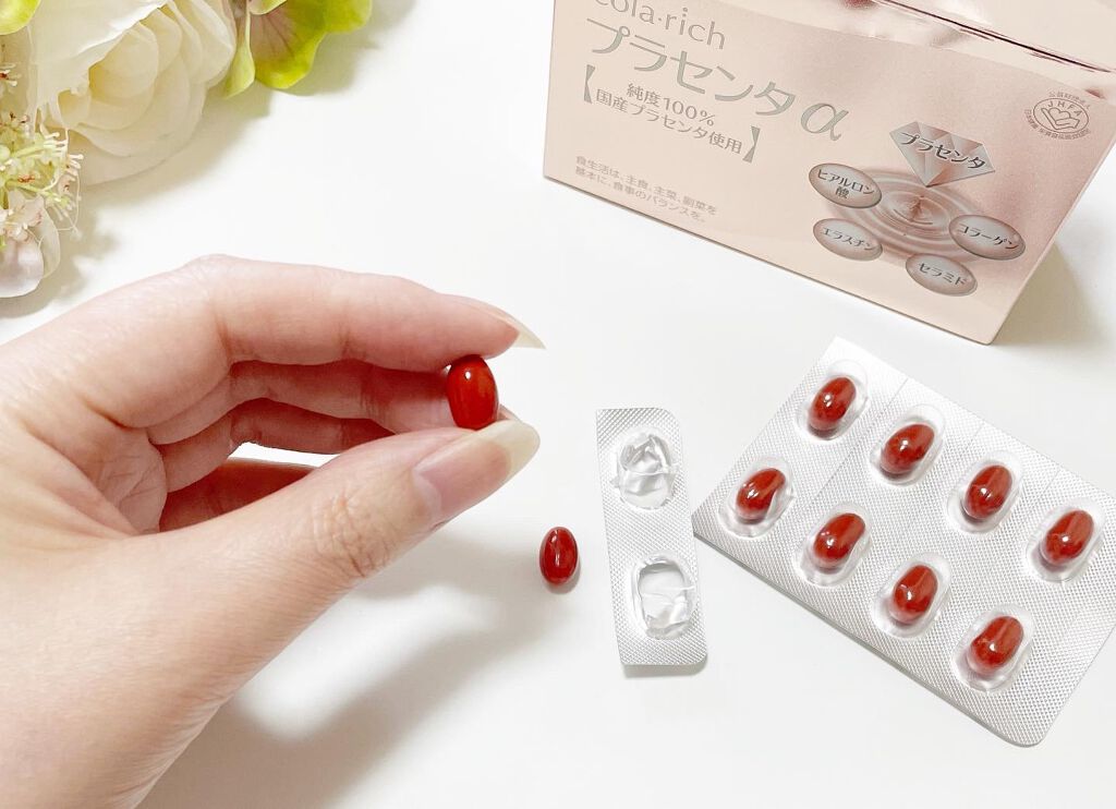 プラセンタα/コラリッチ/美容サプリメントを使ったクチコミ(3枚目)