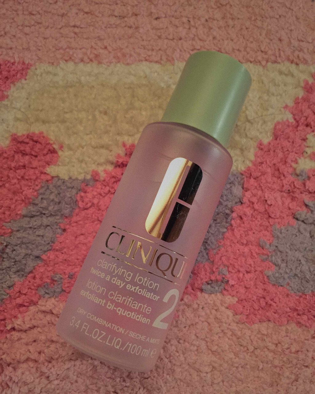 クラリファイング ローション 2/CLINIQUE/拭き取り化粧水を使ったクチコミ（1枚目）