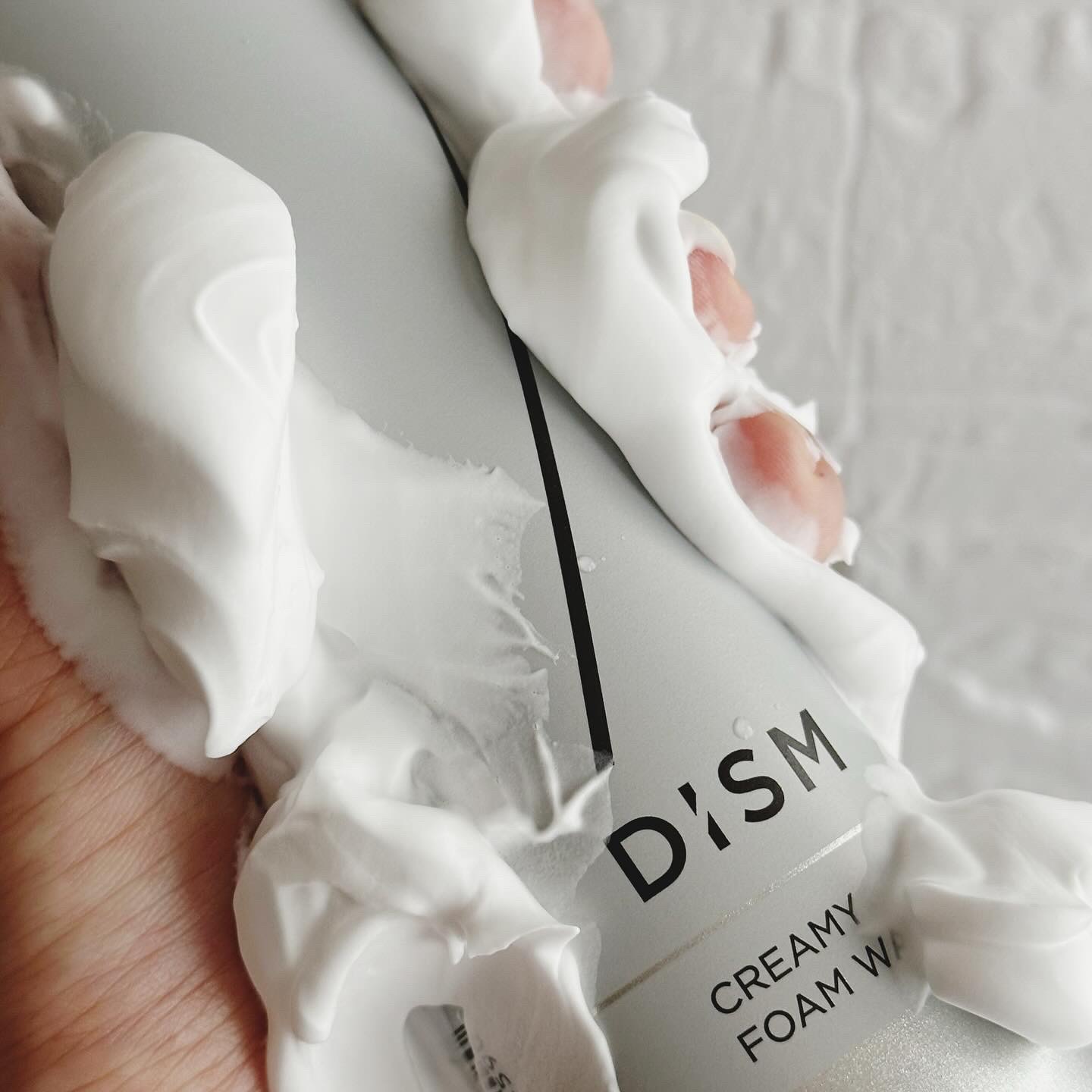 ディズム クリーミーフォームウォッシュ/DISM/泡洗顔を使ったクチコミ（3枚目）