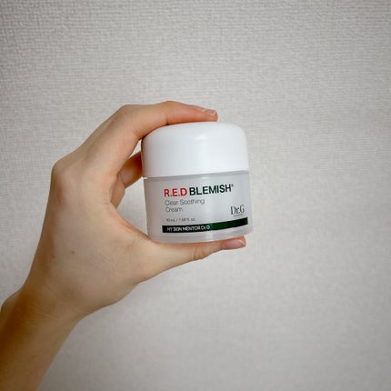 レッドブレミッシュ クリアスージングクリーム/Dr.G/フェイスクリームを使ったクチコミ(1枚目)