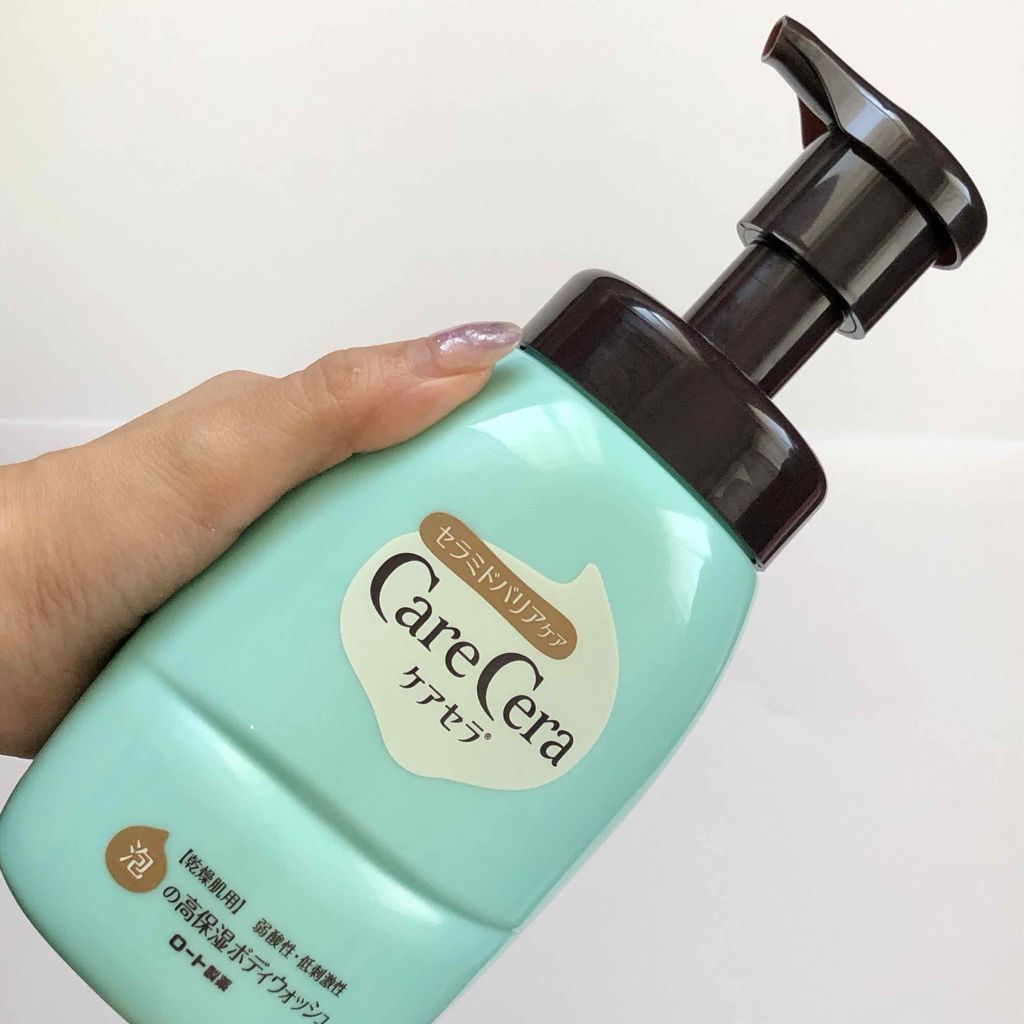 泡の高保湿ボディウォッシュ/ケアセラ/ボディソープを使ったクチコミ（2枚目）