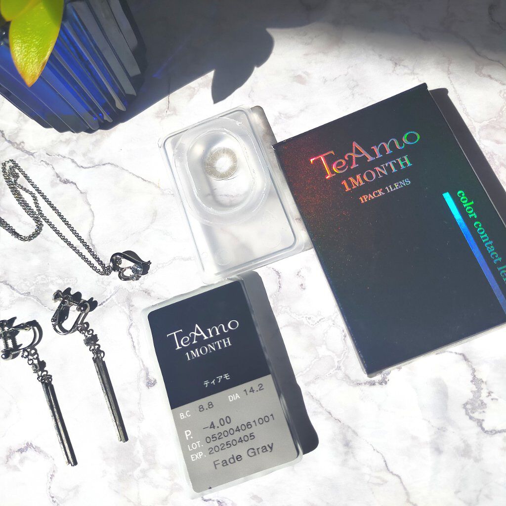 GRUNGE 1month/TeAmo/１ヶ月（１MONTH）カラコンを使ったクチコミ（2枚目）