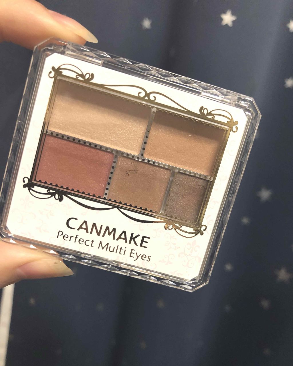 パーフェクトマルチアイズ/キャンメイク/アイシャドウパレットを使ったクチコミ(1枚目)