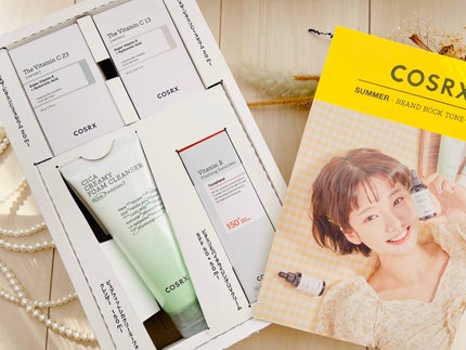 ビタミンEバイタライジングUVクリーム SFP50+/COSRX/日焼け止めクリームを使ったクチコミ(2枚目)