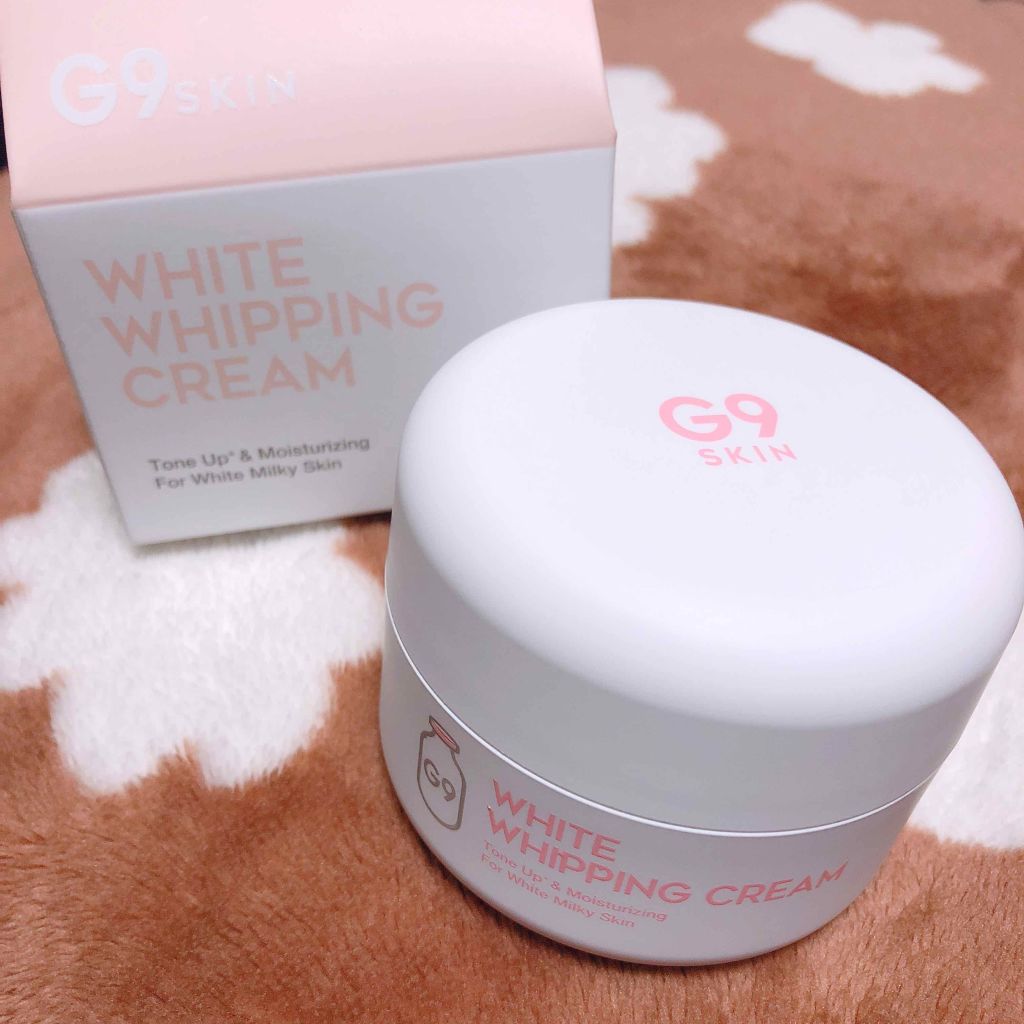 WHITE WHIPPING CREAM(ウユクリーム)/G9SKIN/化粧下地を使ったクチコミ(1枚目)