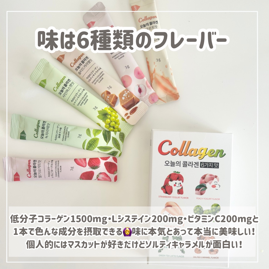 今日のコラーゲン/Hello Beauty/美容サプリメントを使ったクチコミ（2枚目）