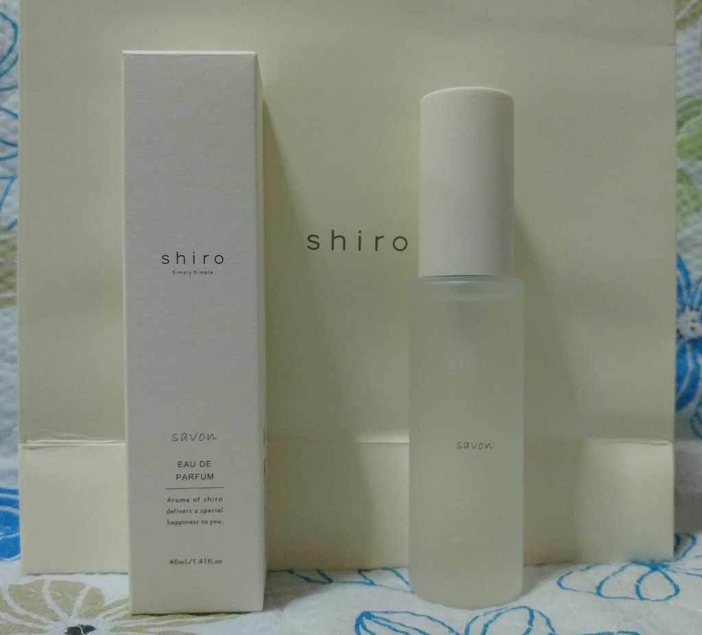 サボン オードパルファン/SHIRO/香水(レディース)を使ったクチコミ(1枚目)