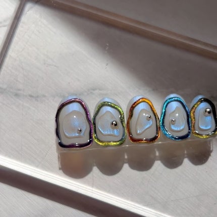 ぴよこれいと あうるす on LIPS 「マグネットうねうね。マットと水溜り。こちらのプリズムはベースに..」(4枚目)