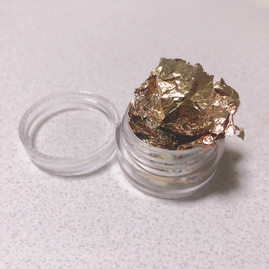 ネイルホイル/セリア/ネイルシールを使ったクチコミ(3枚目)