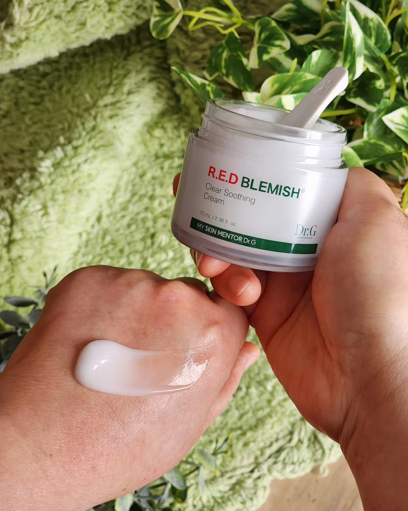 レッドブレミッシュ クリアスージングクリーム/Dr.G/フェイスクリームを使ったクチコミ(1枚目)
