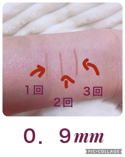 超細芯アイブロウ/CEZANNE/アイブロウペンシルを使ったクチコミ(2枚目)