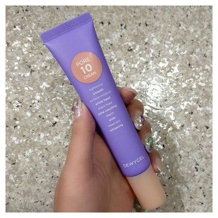 ポアーテンクリーム/DEWYCEL/化粧下地を使ったクチコミ(1枚目)