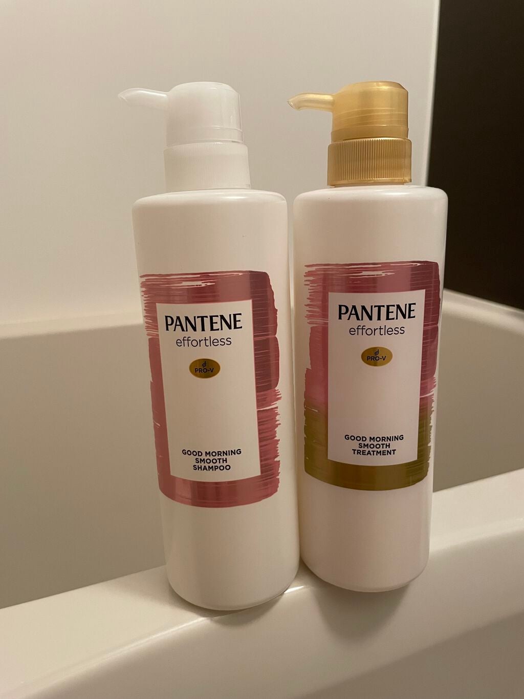 パンテーン エフォートレス グッドモーニング スムース シャンプー/トリートメント/パンテーン/市販シャンプーを使ったクチコミ(1枚目)