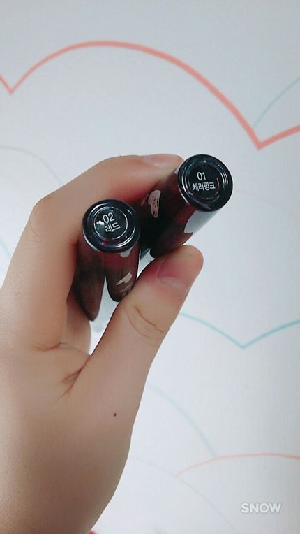 ディライト トニーティント/TONYMOLY/リップティントを使ったクチコミ(2枚目)