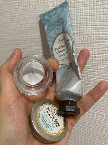 フェイスポリッシャー リフレッシング(ミント)/SABON/スクラブ・ゴマージュを使ったクチコミ(2枚目)