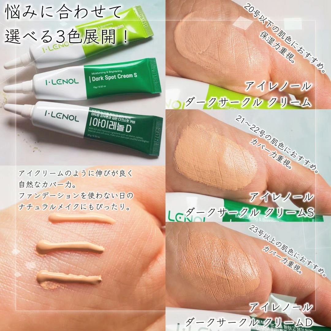 アイレノール クマクリーム/IRENOL/アイケア・アイクリームを使ったクチコミ(2枚目)