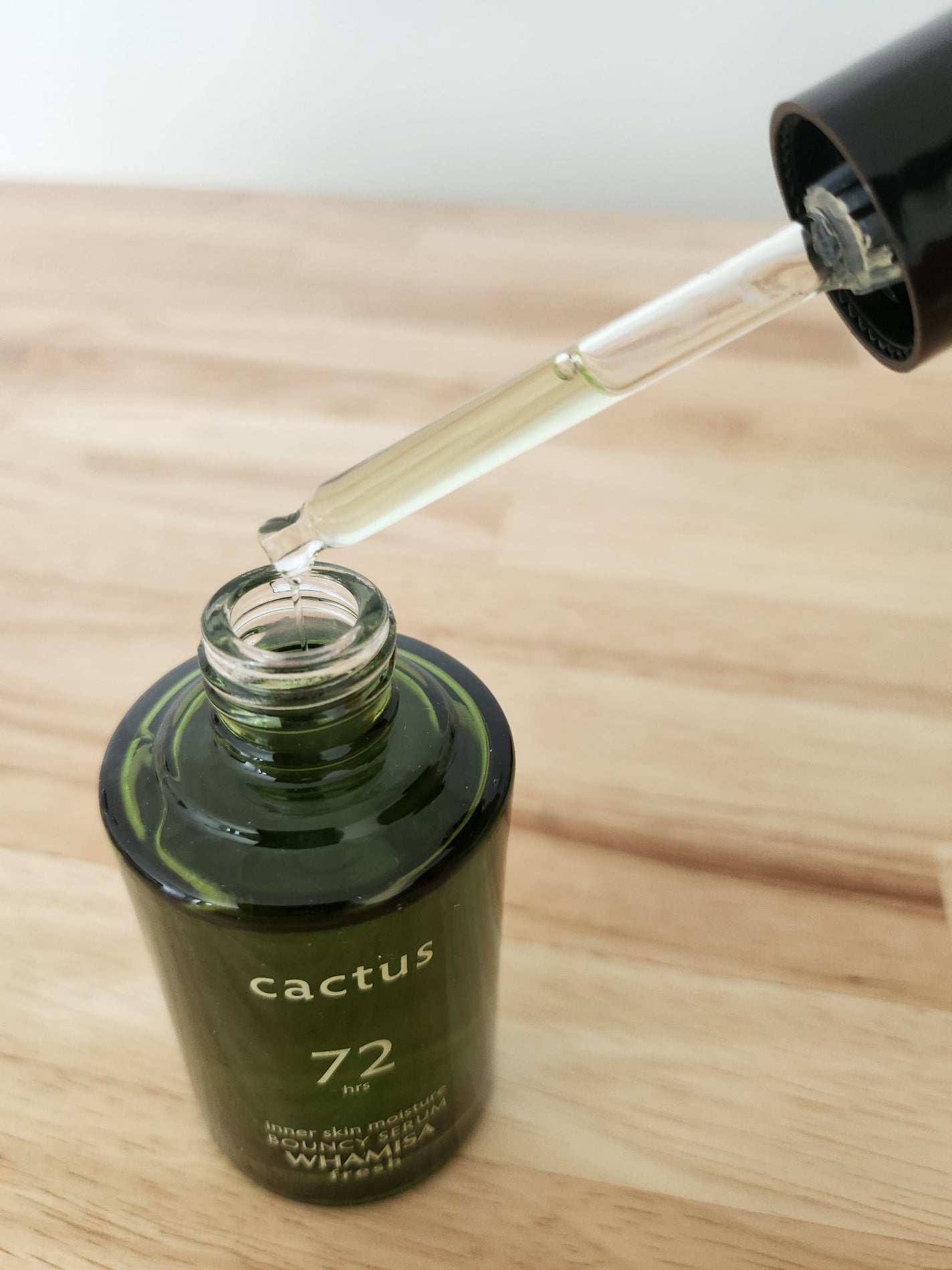 サボテンバウンシーセラム/WHAMISA/美容液を使ったクチコミ(2枚目)