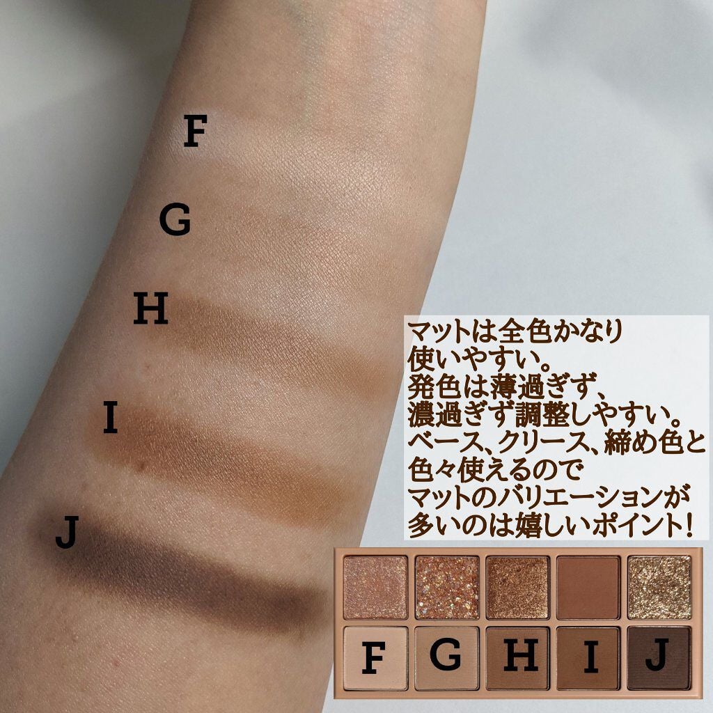 ベターザンパレット/rom&nd/アイシャドウパレットを使ったクチコミ(3枚目)