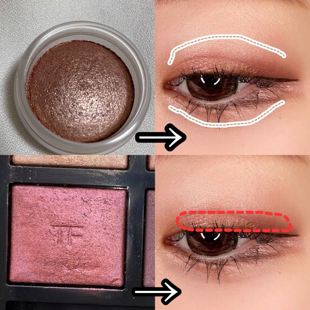 アイ カラー クォード/TOM FORD BEAUTY/アイシャドウパレットを使ったクチコミ(2枚目)