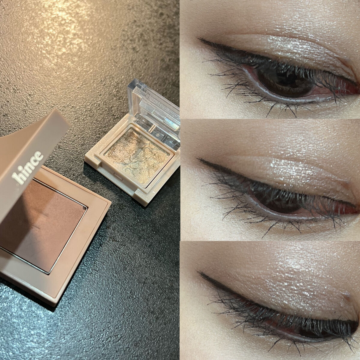 ニューデップスアイシャドウ/hince/単色アイシャドウを使ったクチコミ（2枚目）