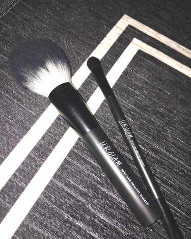 UR GLAM　DUO EYESHADOW BRUSH B（デュオアイシャドウブラシB）/U R GLAM/メイクブラシを使ったクチコミ（1枚目）