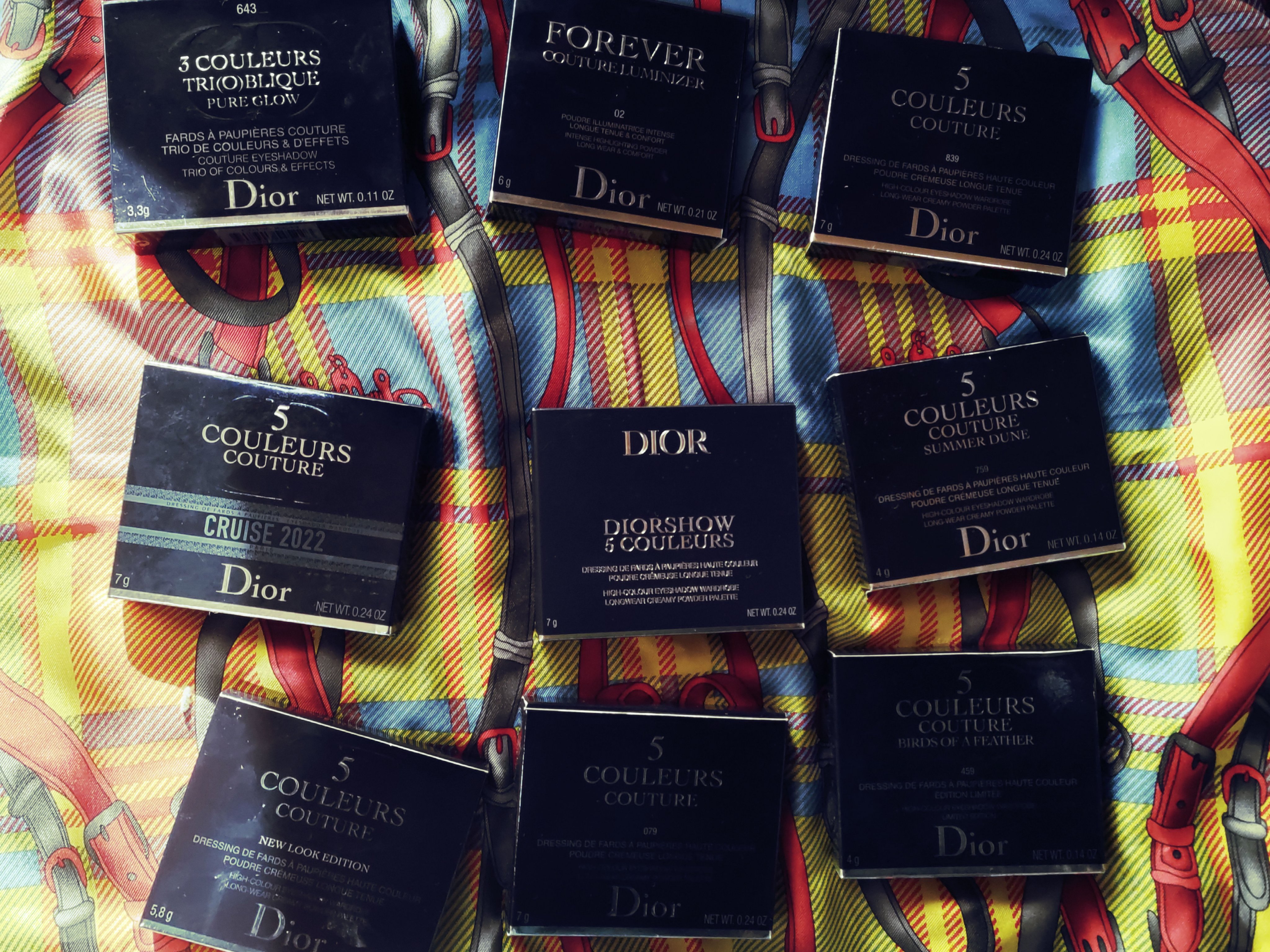 【旧】サンク クルール クチュール/Dior/アイシャドウパレットを使ったクチコミ（2枚目）