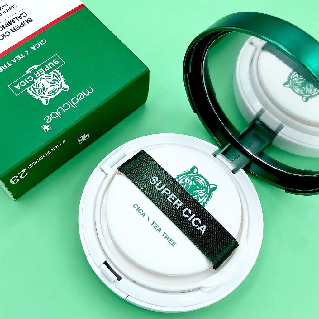 スーパーシカクッション/MEDICUBE/クッションファンデーションを使ったクチコミ(7枚目)