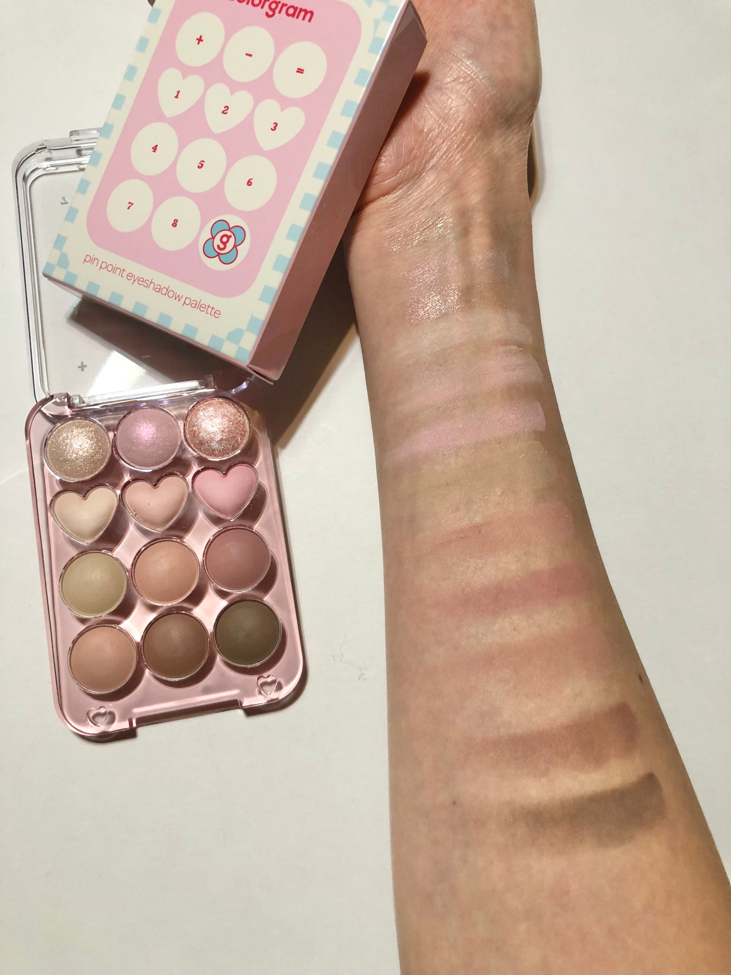 目元チュートリアルアイパレット/Colorgram/アイシャドウパレットを使ったクチコミ(3枚目)