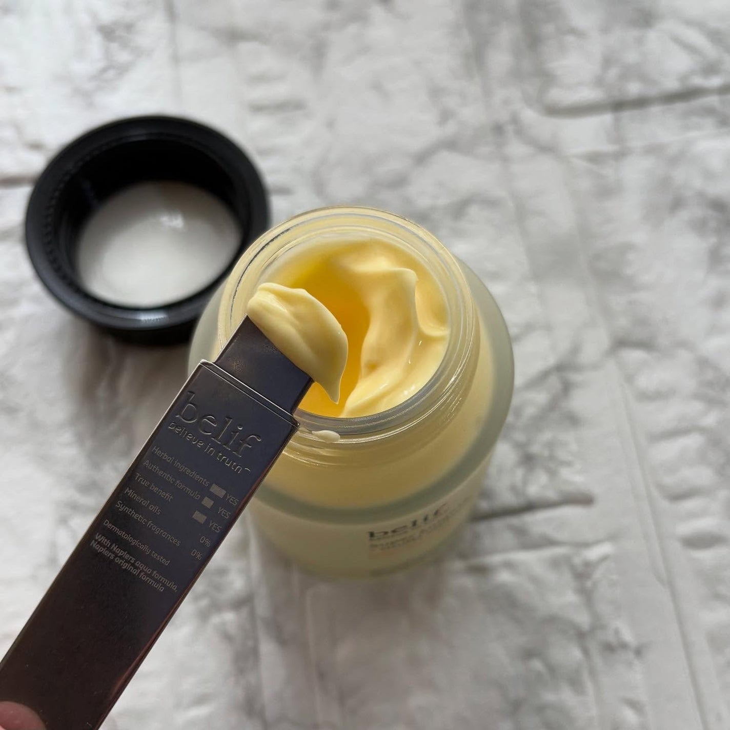 スーパーナイツ ビタミンマスク/belif/フェイスクリームを使ったクチコミ(4枚目)