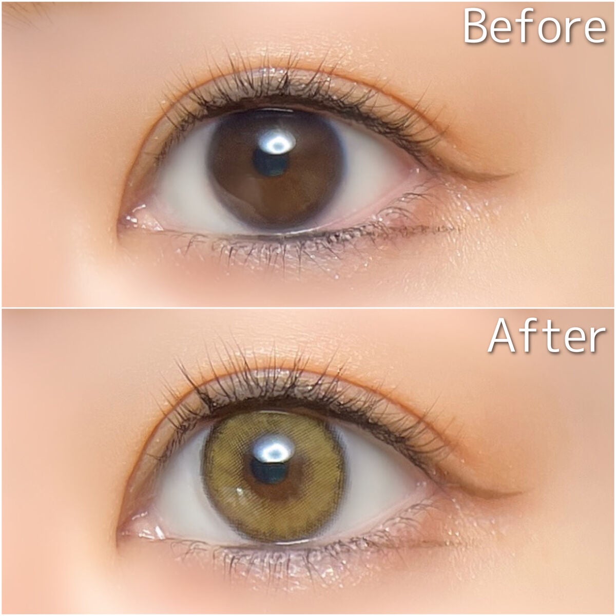 ディアサム(DearSome)/OLOLA/カラーコンタクトレンズを使ったクチコミ(10枚目)