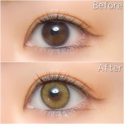 ディアサム(DearSome)/OLOLA/カラーコンタクトレンズを使ったクチコミ(10枚目)