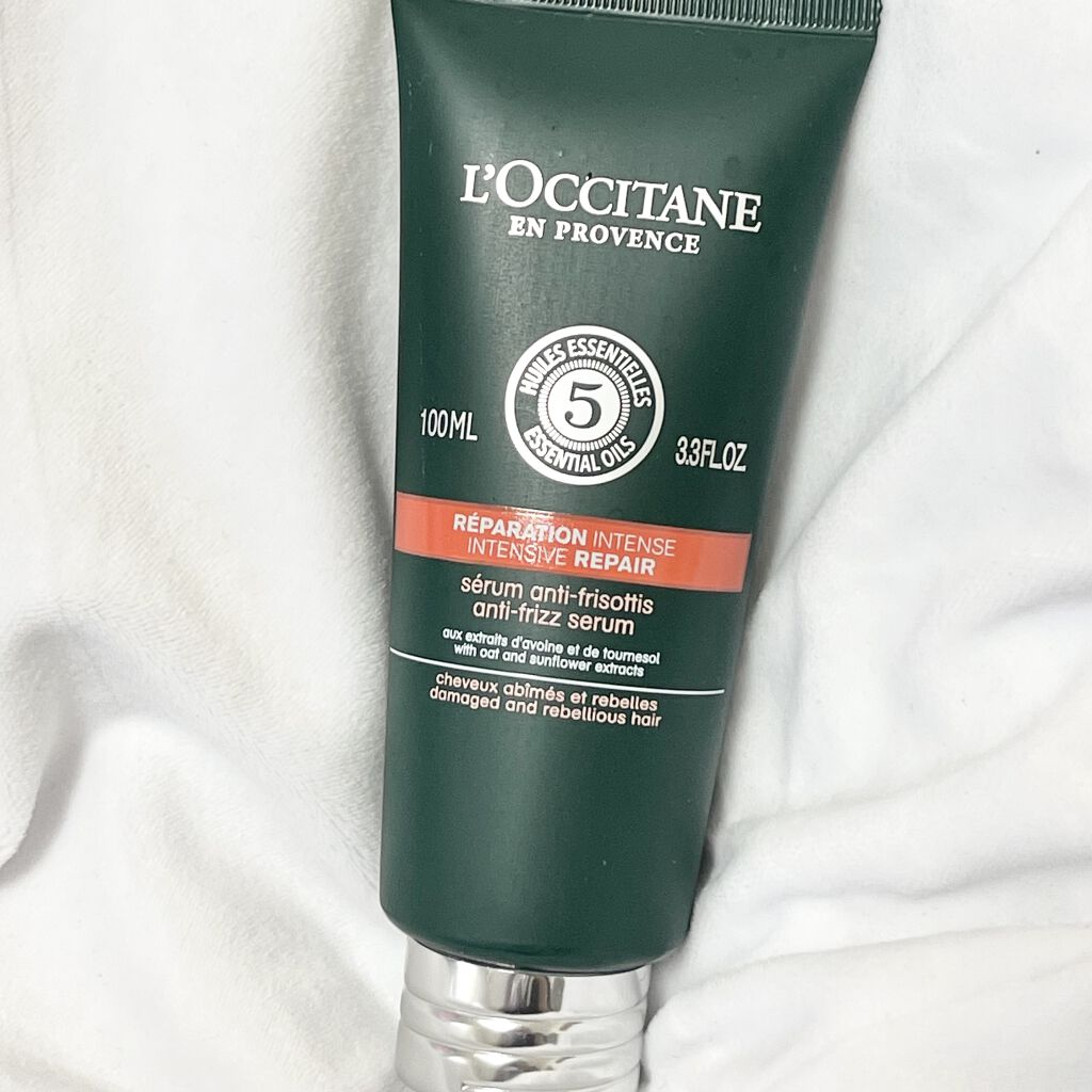 ファイブハーブス リペアリングヘアミルクセラム/L'OCCITANE/ヘアミルクを使ったクチコミ（1枚目）