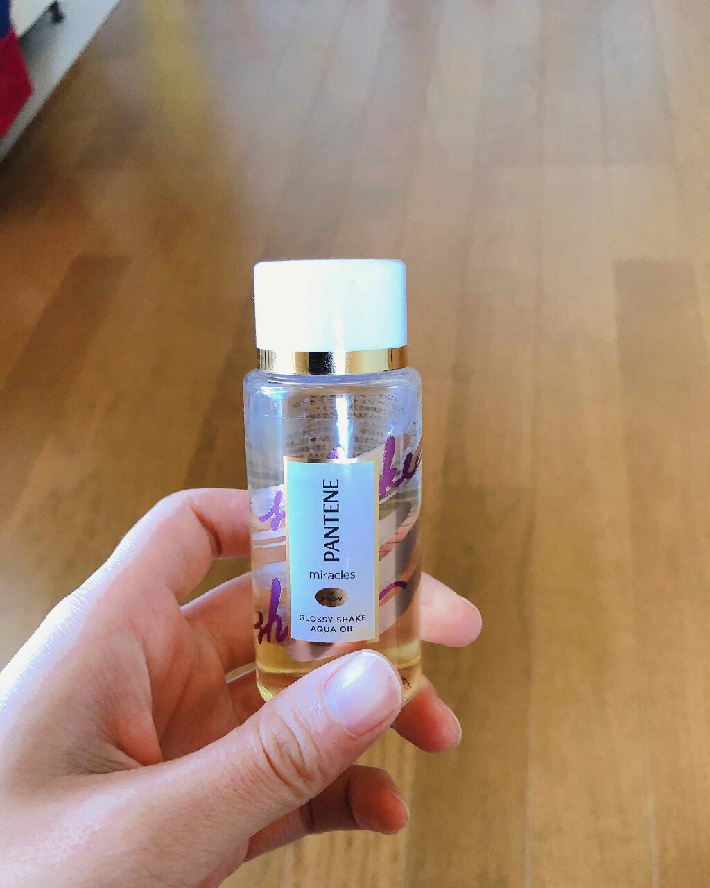ミラクルズ グロッシー シェイク アクアオイル/パンテーン/ヘアオイルを使ったクチコミ(1枚目)