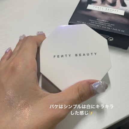 KILLAWATT FREESTYLE HIGHLIGHTER DUO/FENTY BEAUTY BY RIHANNA/パウダーハイライトを使ったクチコミ(2枚目)