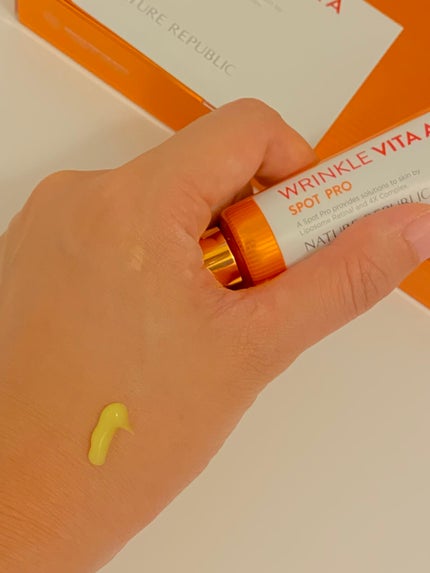 リンクルビタAスポットプロ/ネイチャーリパブリック/美容液を使ったクチコミ(2枚目)