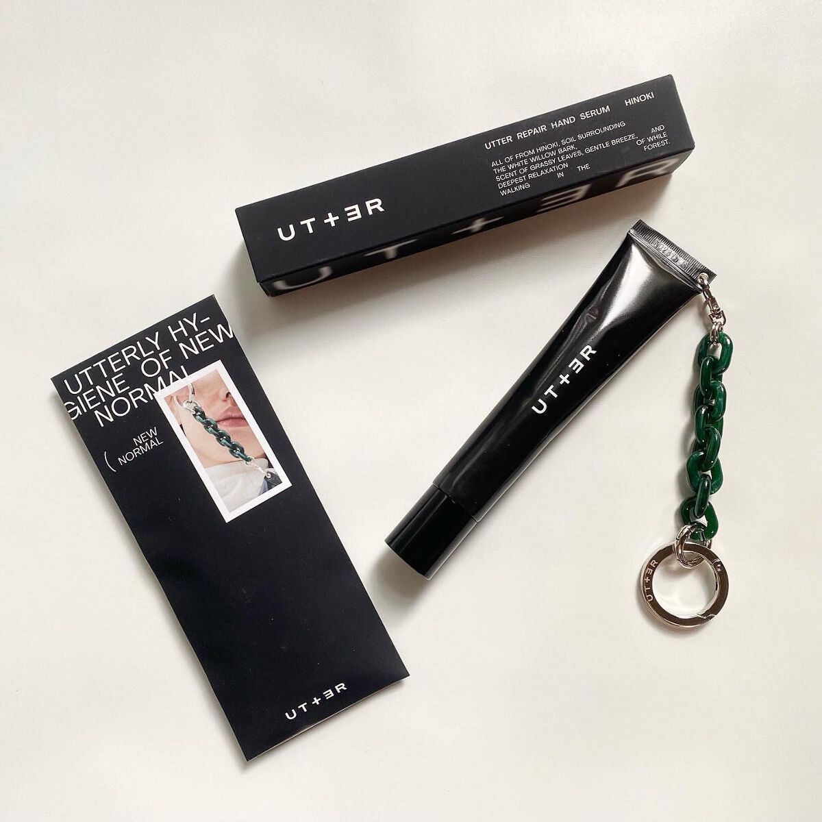 リペアー ハンドセラム (ヒノキ)/UTTER/ハンドクリームを使ったクチコミ（2枚目）