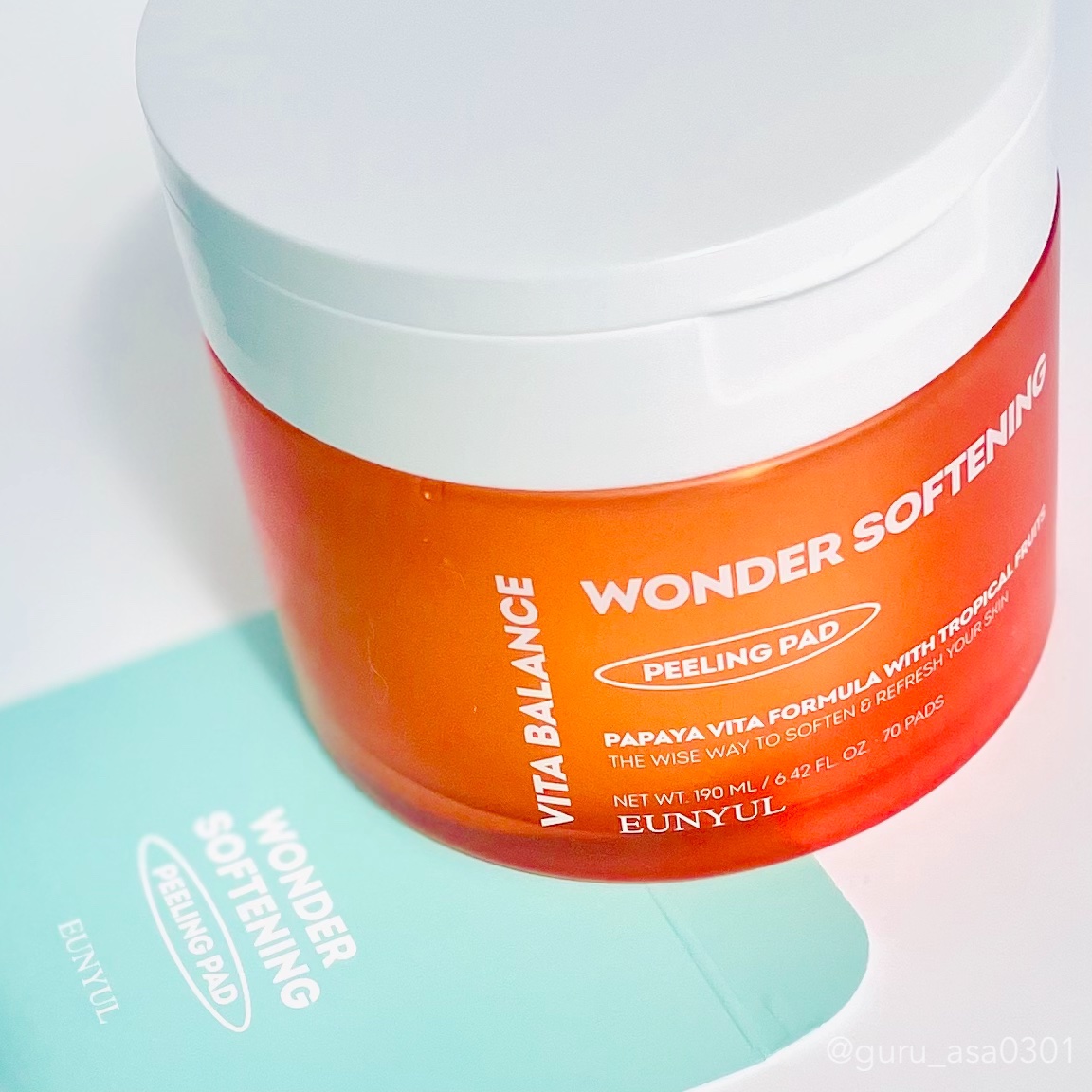 ビタ バランス ワンダー ソフニング ピーリング パッド/EUNYUL/トナーパッドを使ったクチコミ（1枚目）