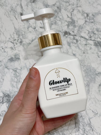 グローアップインシャワートーンアップミルク/MEDIPICKME/ボディクリームを使ったクチコミ(1枚目)