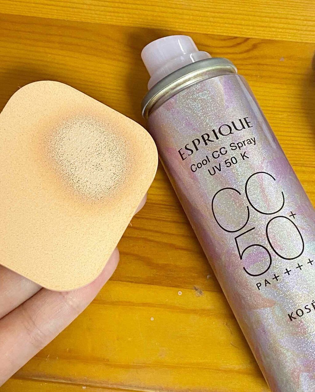 ひんやりタッチ CCスプレー UV 50 K/ESPRIQUE/CCクリームを使ったクチコミ(2枚目)