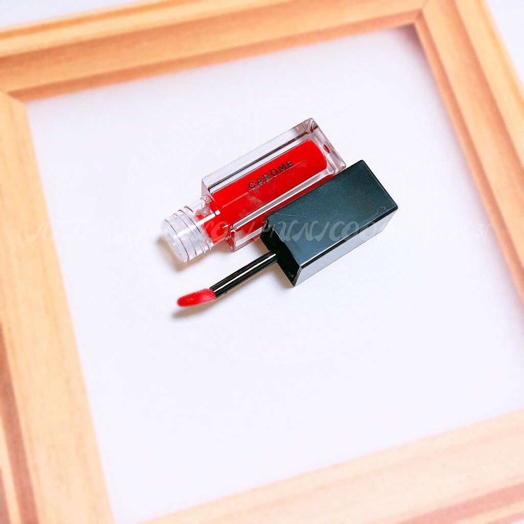 ブルーミングリップグロウ/CAROME./口紅を使ったクチコミ(6枚目)