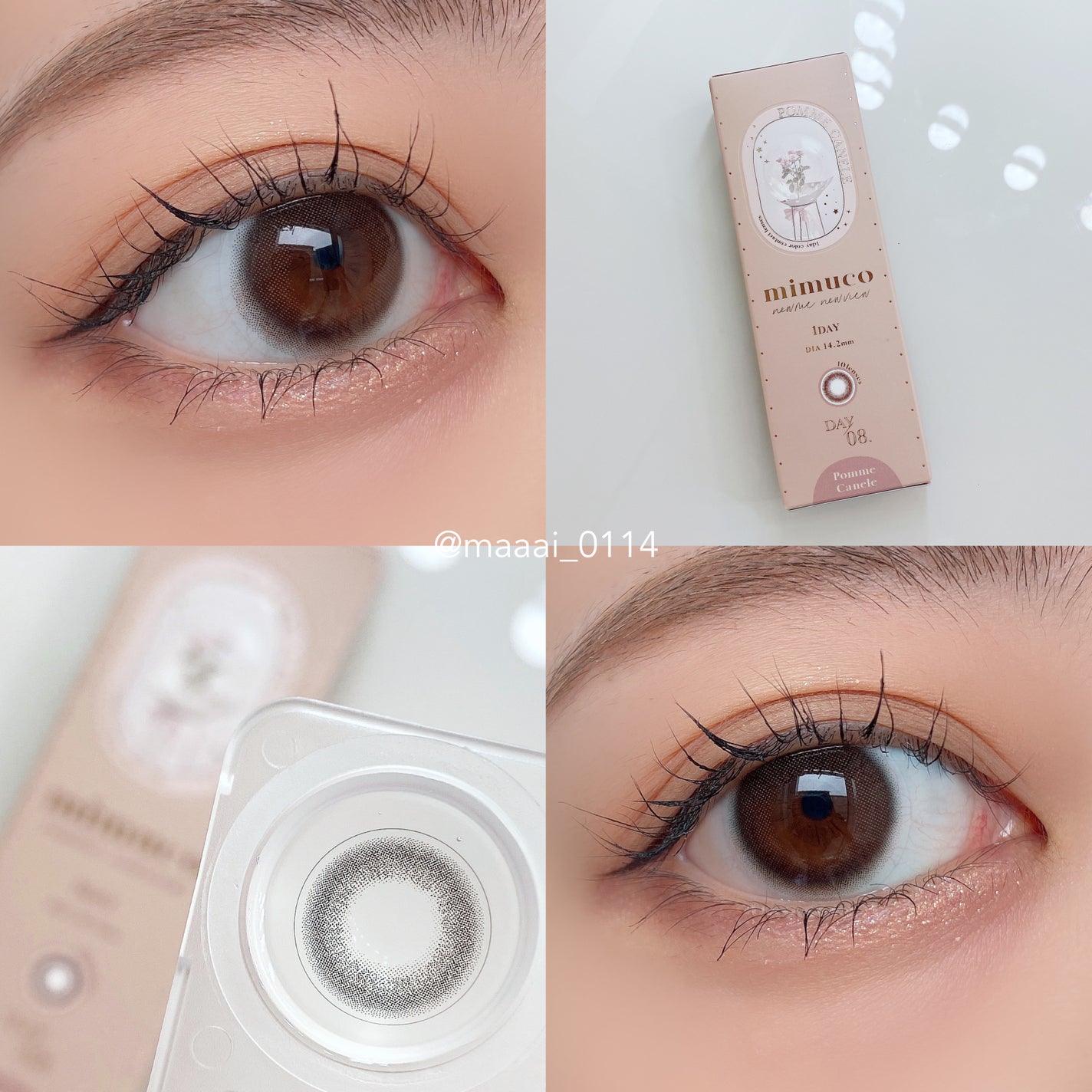 mimuco 1day/mimuco/ワンデー(1DAY)カラコンを使ったクチコミ(5枚目)