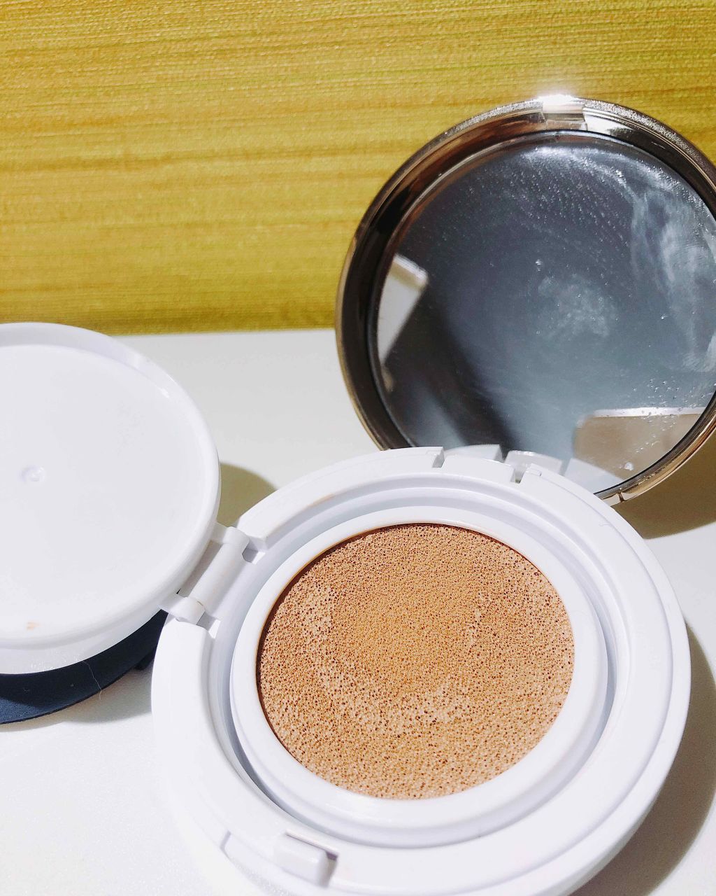 M クッション ファンデーション(モイスチャー)/MISSHA/クッションファンデーションを使ったクチコミ（3枚目）