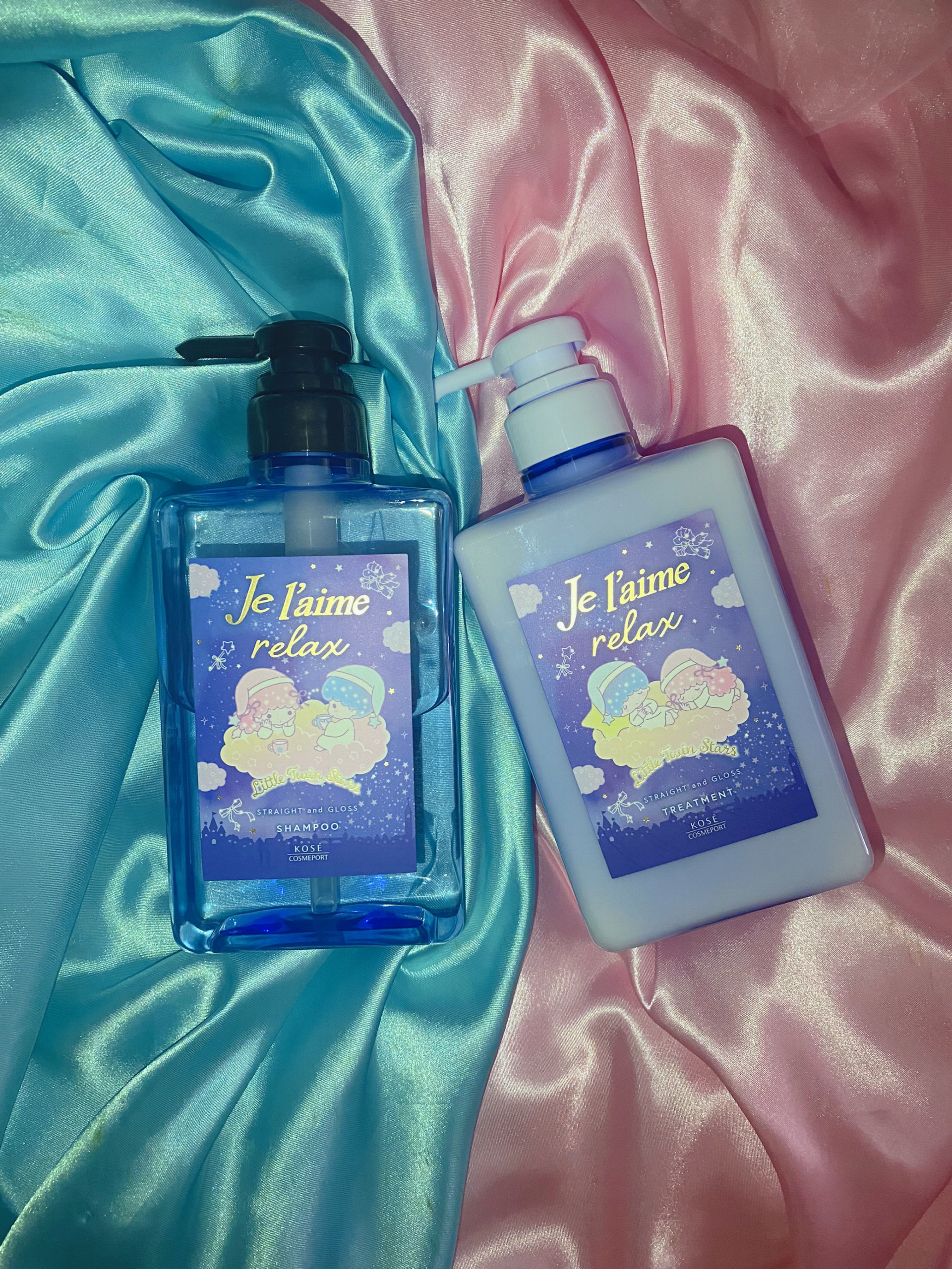 リラックス ミッドナイトリペア シャンプー／ヘアトリートメント (ストレート＆リッチ)/Je l'aime/市販シャンプーを使ったクチコミ（2枚目）