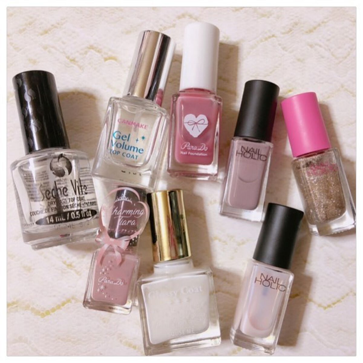 ミルクコート/スキューズミー/オールインワンネイルを使ったクチコミ（3枚目）