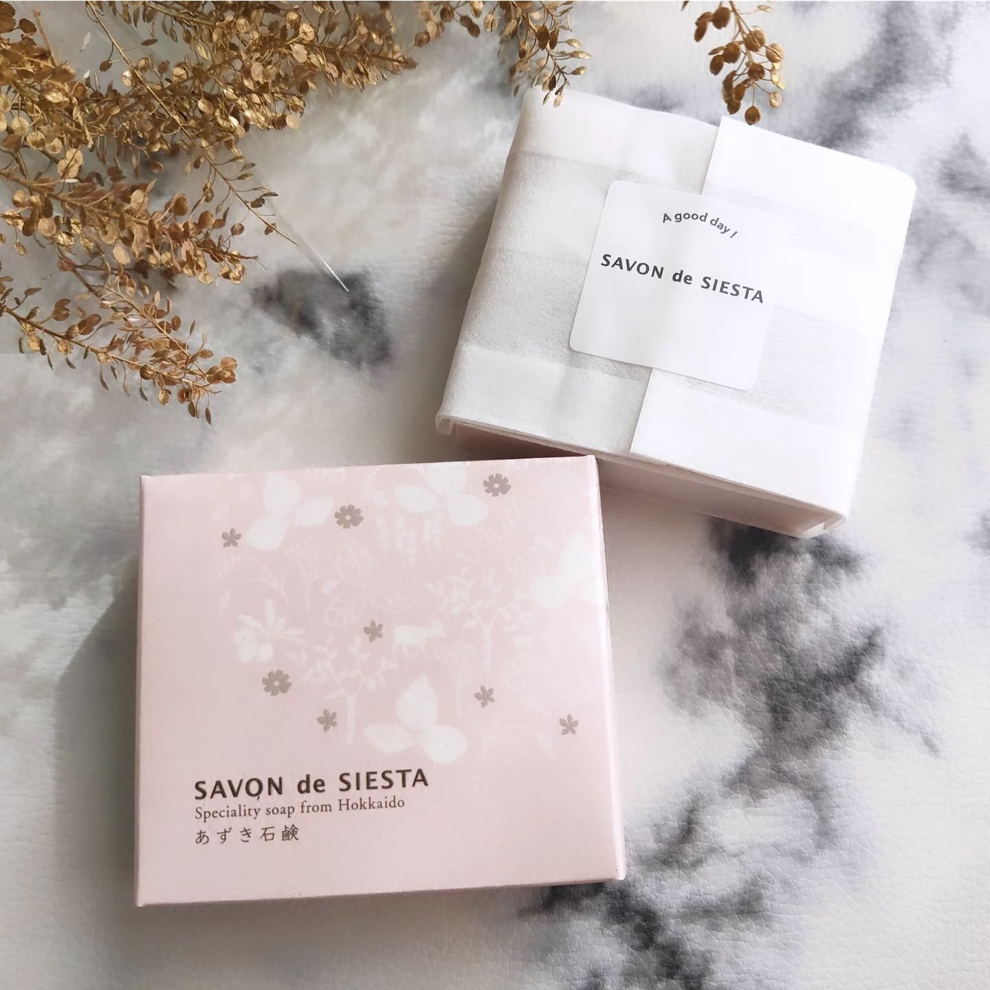 あずき石鹸/SAVON de SIESTA/洗顔石鹸を使ったクチコミ（2枚目）