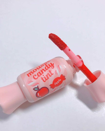 ムース キャンディー ティント/the SAEM/リップティントを使ったクチコミ(2枚目)